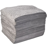 QWORK® Lot de 20 de tampons absorbants d'huile industrielle, 50 cm x 40